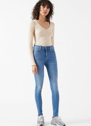 Джинсы shaping skinny regular h&m 0399136023