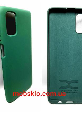 Чехол Samsung M51 (темно-зеленый) Silicone Cover (без лого)