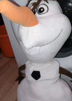 Мягкая игрушка Олаф 70 см мультфильма холодное сердце frozen с Ев