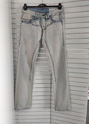 Светлые мужские джинсы 46 m  размер