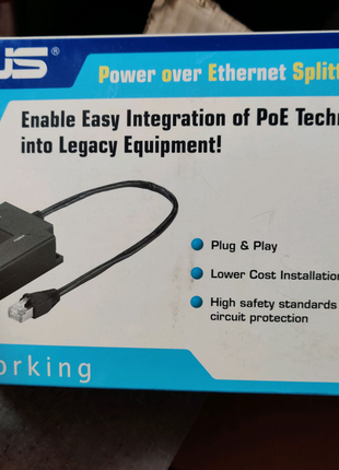 Разветвитель ASUS ES-101 Power over Ethernet (PoE)