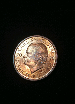 Монета Sverige 2 kronor, 2019