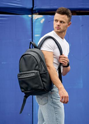 Большой мужской вместительный рюкзак для ноутбука, поездок чер...