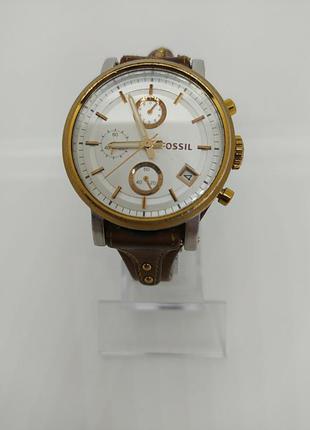 Американські жіночі наручні годинники fossil es3837 з шкіряним...
