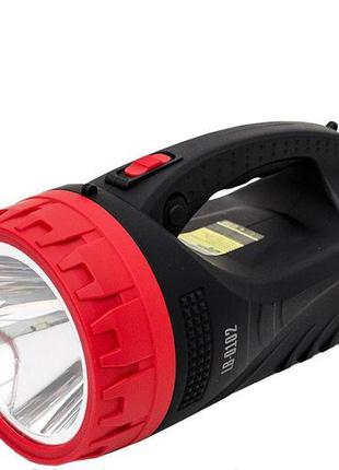 Фонарь аккумуляторный 1LED 5W + 25 LED INTERTOOL LB-0102