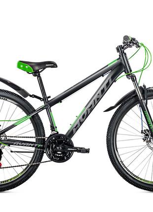 Велосипед гірський алюмінієвий 26 Avanti Premier 17" чорно-зел...