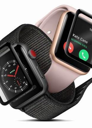 5D Стекло Mocolo для Apple Watch iWatch 38 42 40 44 mm Full Glue