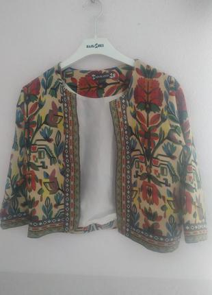 Супер модный жакет, пиджак в этно стиле