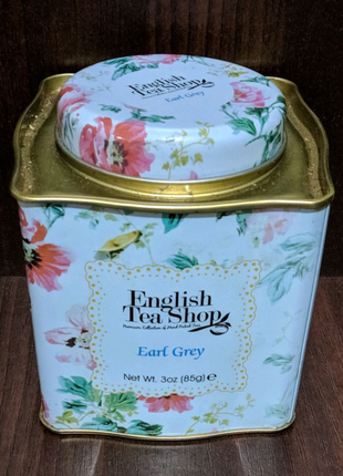 Металлическая банка для чая English Tea Shop Earl Grey (бергамот)