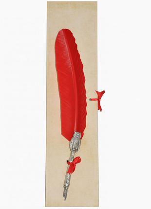 Перьевая ручка Сова Piu 32 красное