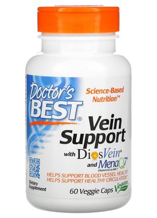 Doctor's Best, Vein Support, поддержка для вен с DiosVein и Me...