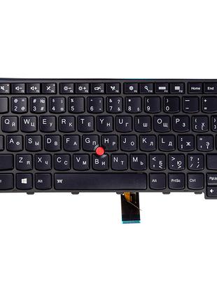 Клавiатура для ноутбука LENOVO Thinkpad T440, E431 чорний, пiд...
