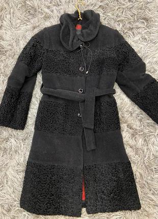 Пальто комбинированное(шерсть с каракулем) marc aurel