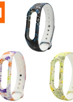 Силиконовые ремешки 3шт для фитнес браслета Xiaomi Mi Band M2 ...