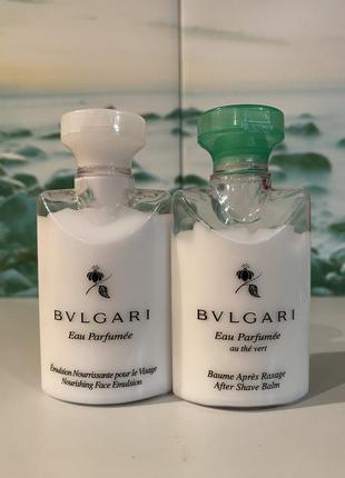 Bvlgari емульсія для обличчя і бальзам після гоління