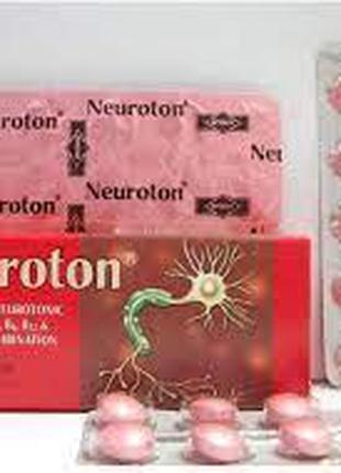 Комплекс витаминов группы В Нейротон для нервной системы, Neur...