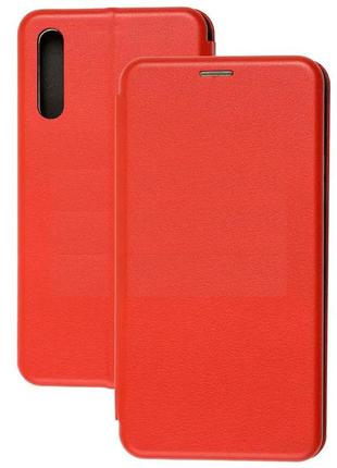 Чохол-книжка для huawei p smart s червоний premium leather