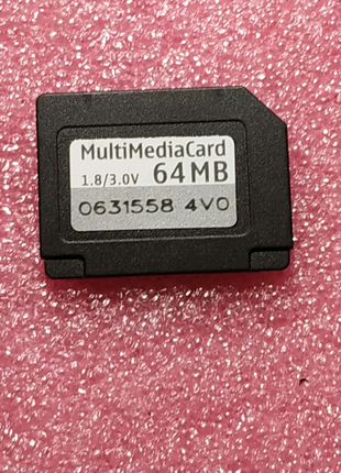 Карта пам'яті MultiMedia Card MMC 64Mb