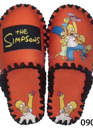Детские фетровые тапочки Симпсоны (The Simpsons), размеры 34-4...