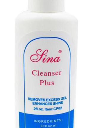 Обезжириватель для ногтей LINA Cleanser Plus 60 мл