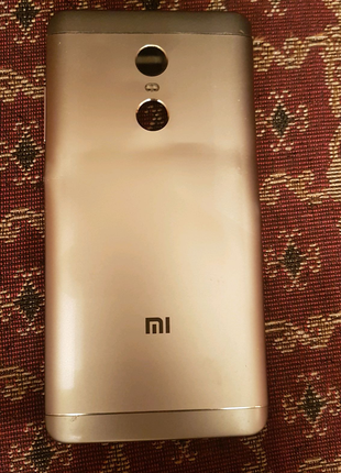 Задняя крышка для Xiaomi Redmi Note 4X silver