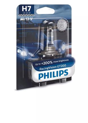 Галогеновая лампа PHILIPS 12972RGTB1 H7 55W 12V RacingVision G...