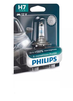 Галогеновая лампа PHILIPS 12972XVPB1 H7 55W 12V X-tremeVision ...