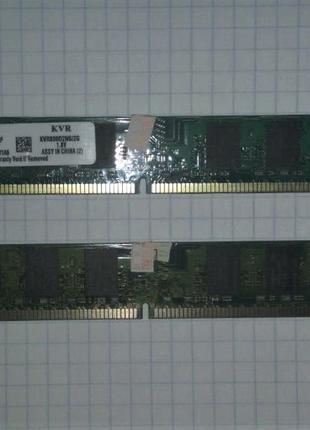 Оперативна пам'ять DDR2 модулями по 2 Gb 800 МГц Intel и AMD