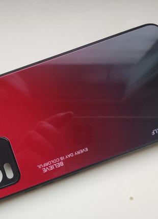 Чехол градиент стеклянный для Realme 8 realme 8 Pro