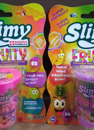 Ароматный лизун Slimy fruity Joker с фруктовым ароматом.