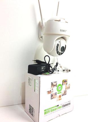 Уличная Smart Net Camera видеонаблюдения UKC Wi-Fi V380 C6 Pro
