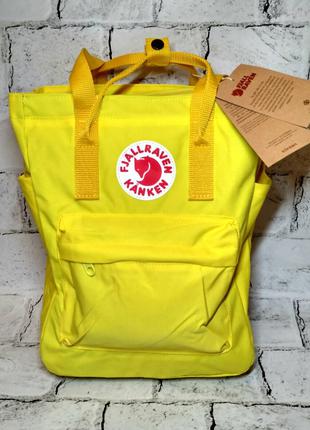 Рюкзак сумка канкен kanken шоппер, городской рюкзак, желтый