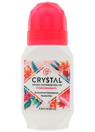 Crystal Body Deodorant,Натуральний кульковий дезодорант з гранато