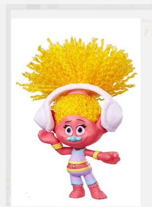 Кукла фигурка  троль диджей trolls dj hasbro