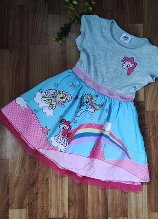 Платье  my little pony на девочку 2-3 лет🌸george