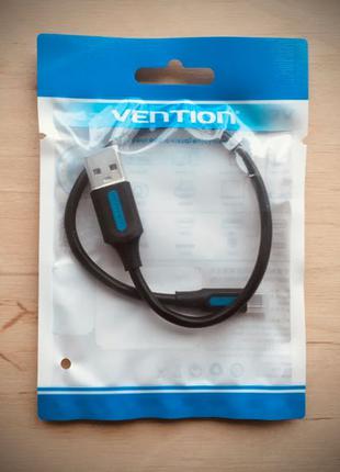 Оригінальний Vention USB-кабель (Micro, Type-C) 0,25 м