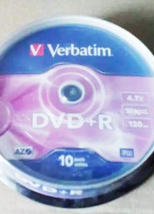 Verbatim DVD-R 4.7 Gb - Чисті Диски