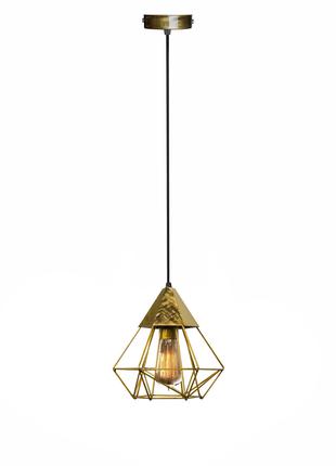 Светильник подвесной Crystal в стиле лофт NL 0535 BN (бронза) ...