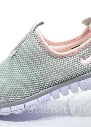 Кроссовки унисекс Nike Free Run 3.0,Серые, купить со скидкой
