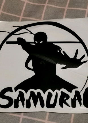 Наклейка Самурай