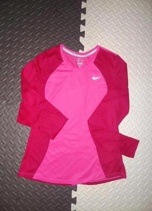 Спортивная кофта/лонгслив nike racer long sleeve w