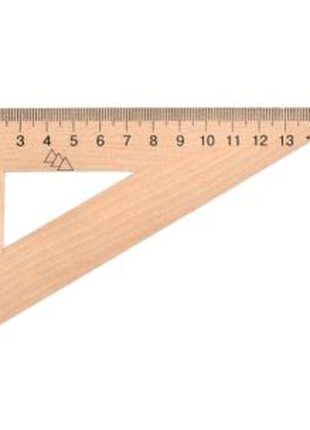 Треугольник 16 см деревянный