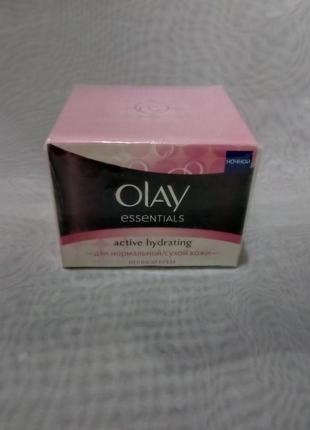 Olay essential ночной увлажняющий крем
