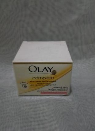 Olay complete дневной крем тройного действия
