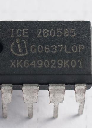 Микросхема ICE2B0565, ШИМ контроллер с встроенным ключом, 800В, D