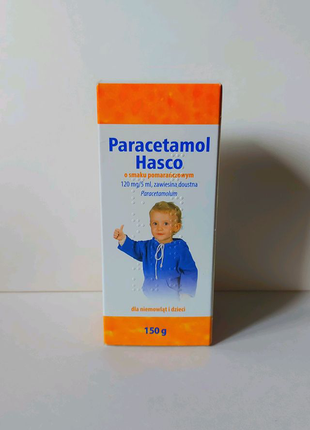Парацетамол Paracetamol 150g Апельсиновий смак Польща