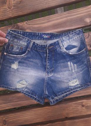 Модні джинсові шорти