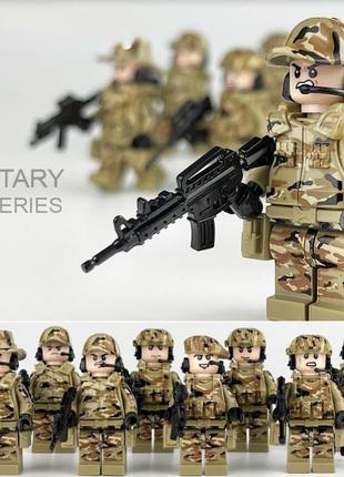 Фигурки человечки военные спецназ солдаты swat для лего lego