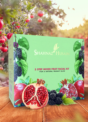 Мини-набор для кожи shahnaz husain 5 step mixed fruit facial kit