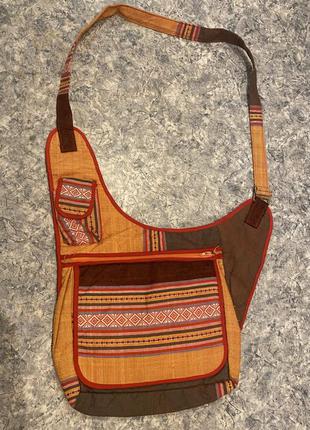 Тканевая сумка handmade из камбоджии